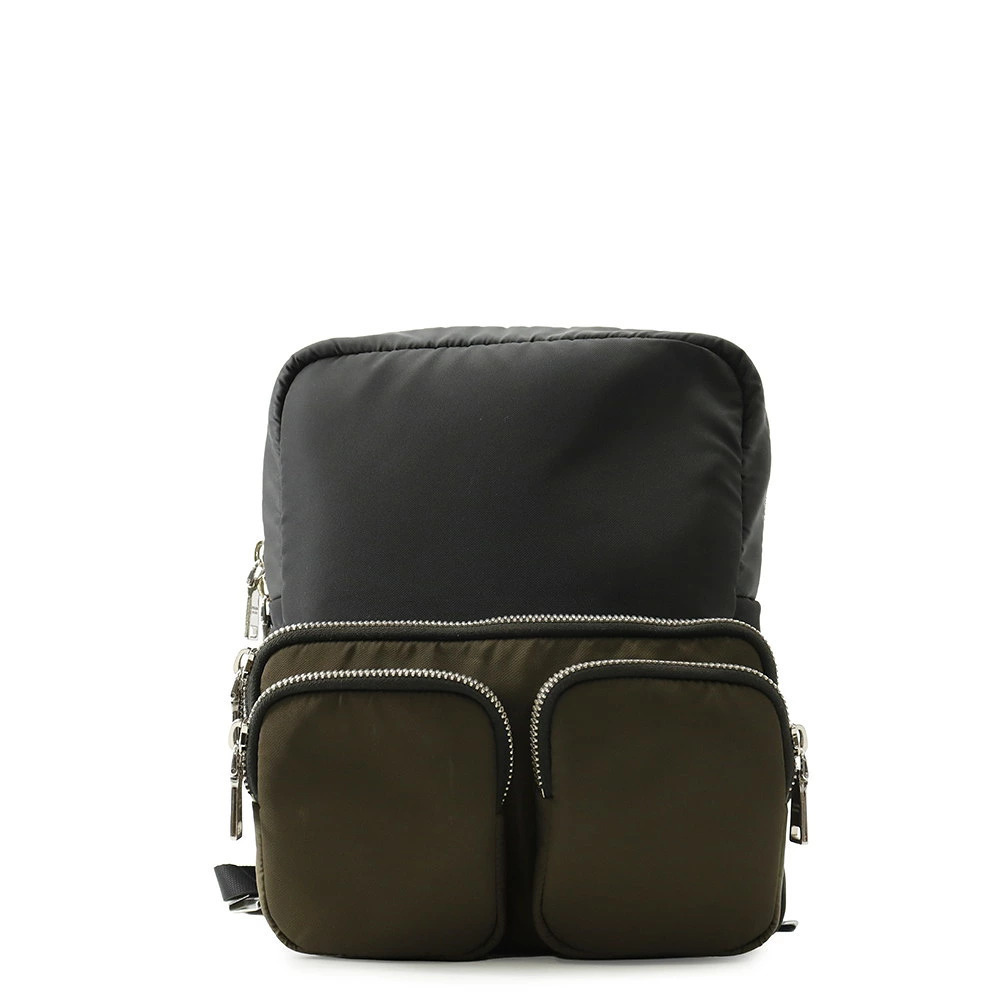 Prada Backpack Pockets Bag Black